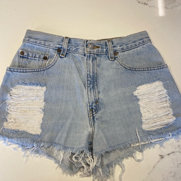 Levi's Pants - Levi high waist shorts